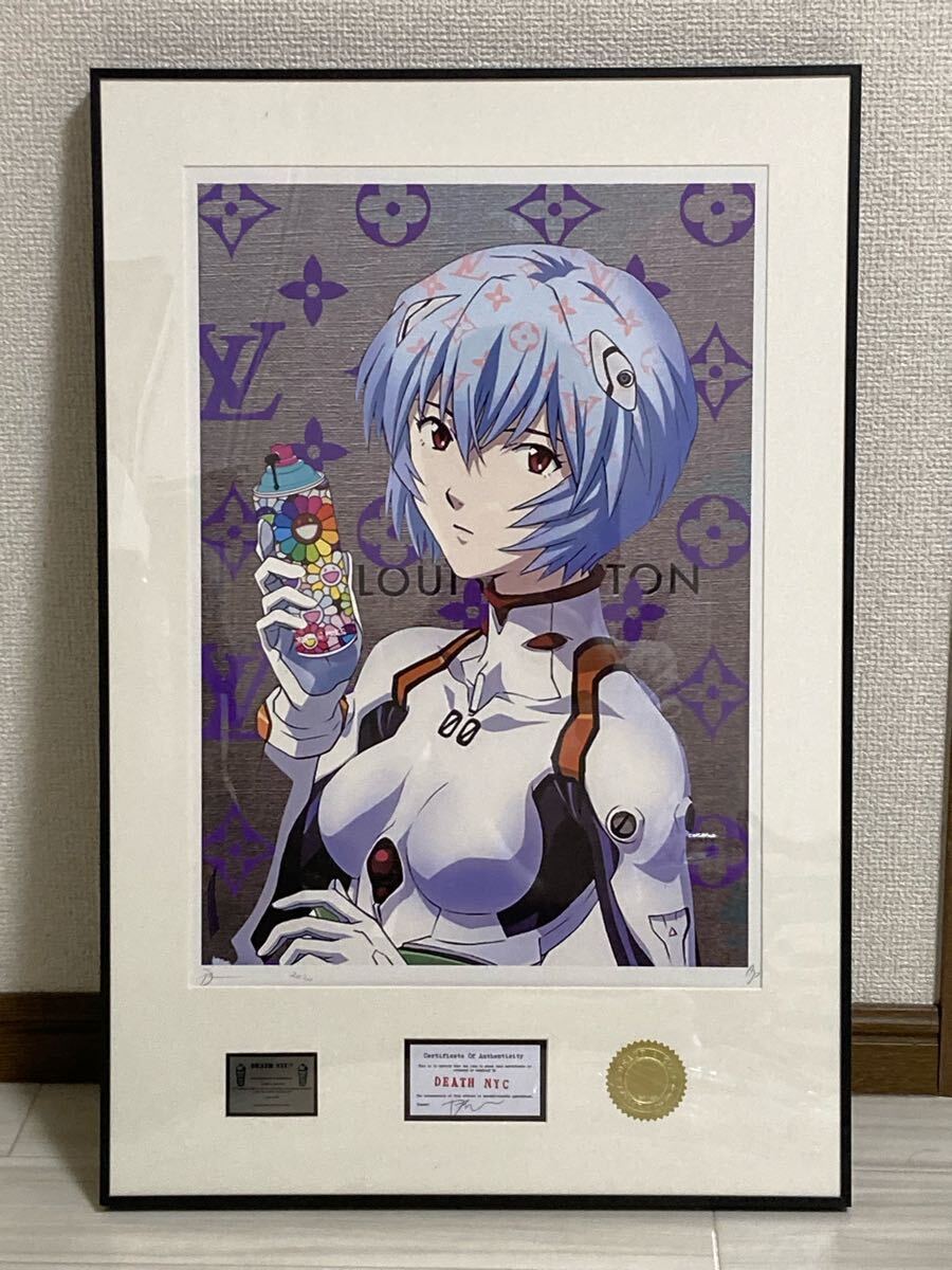 death nyc 世界限定100枚 エヴァンゲリオン 綾波レイ death nyc 世界