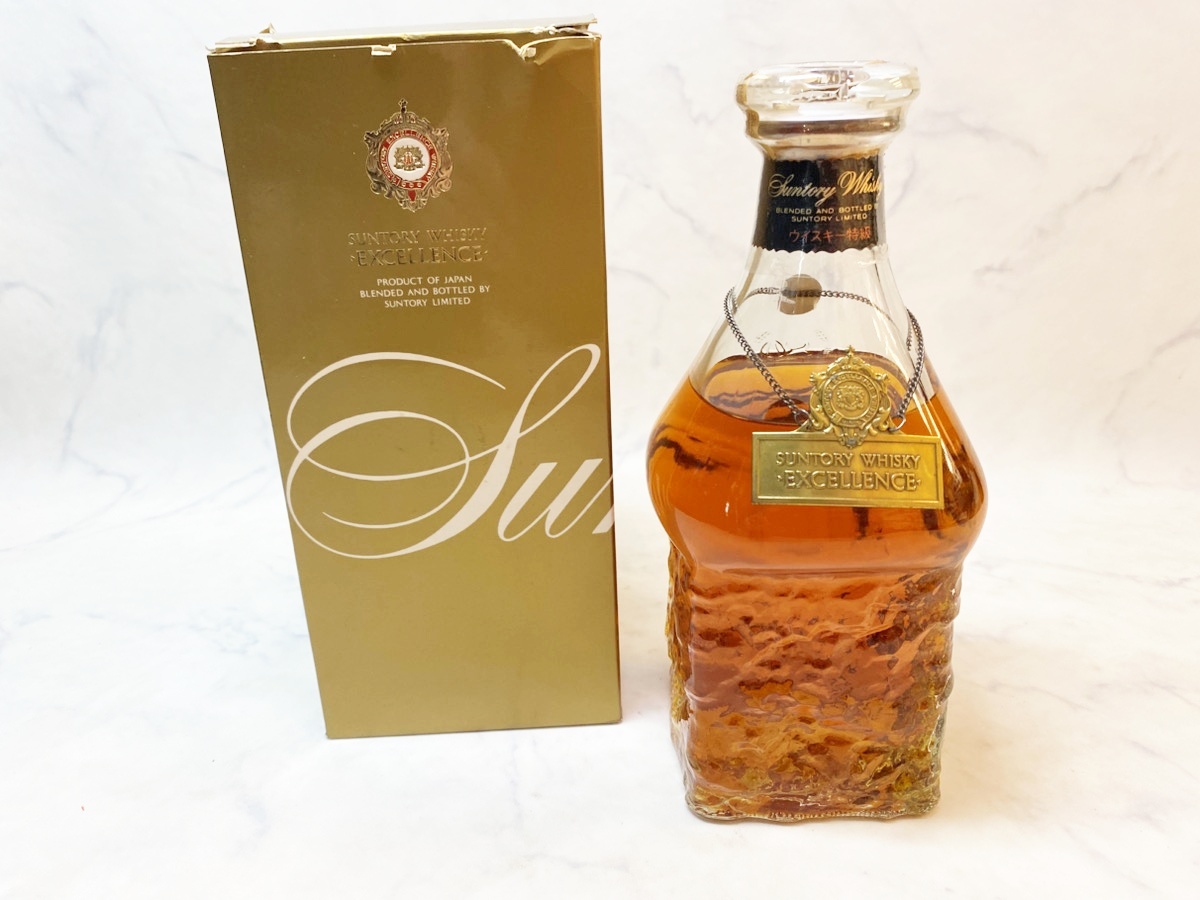 未開栓SUNTORY WHISKY EXCELLENCE 80 特級 ☆未開栓☆ suntory whisky