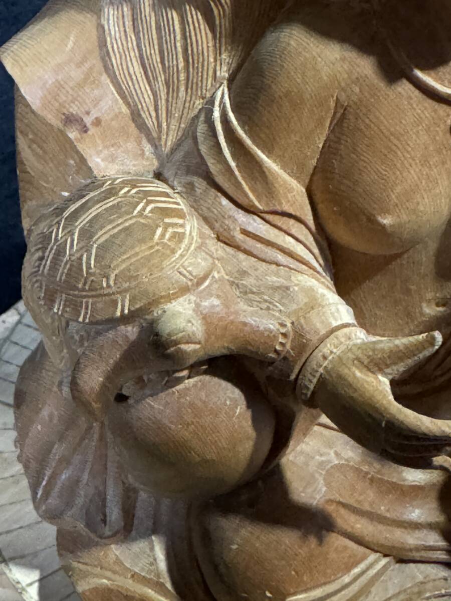 時代木造春画細工男根女陰福神厨子入子宝夫婦円満子授個人