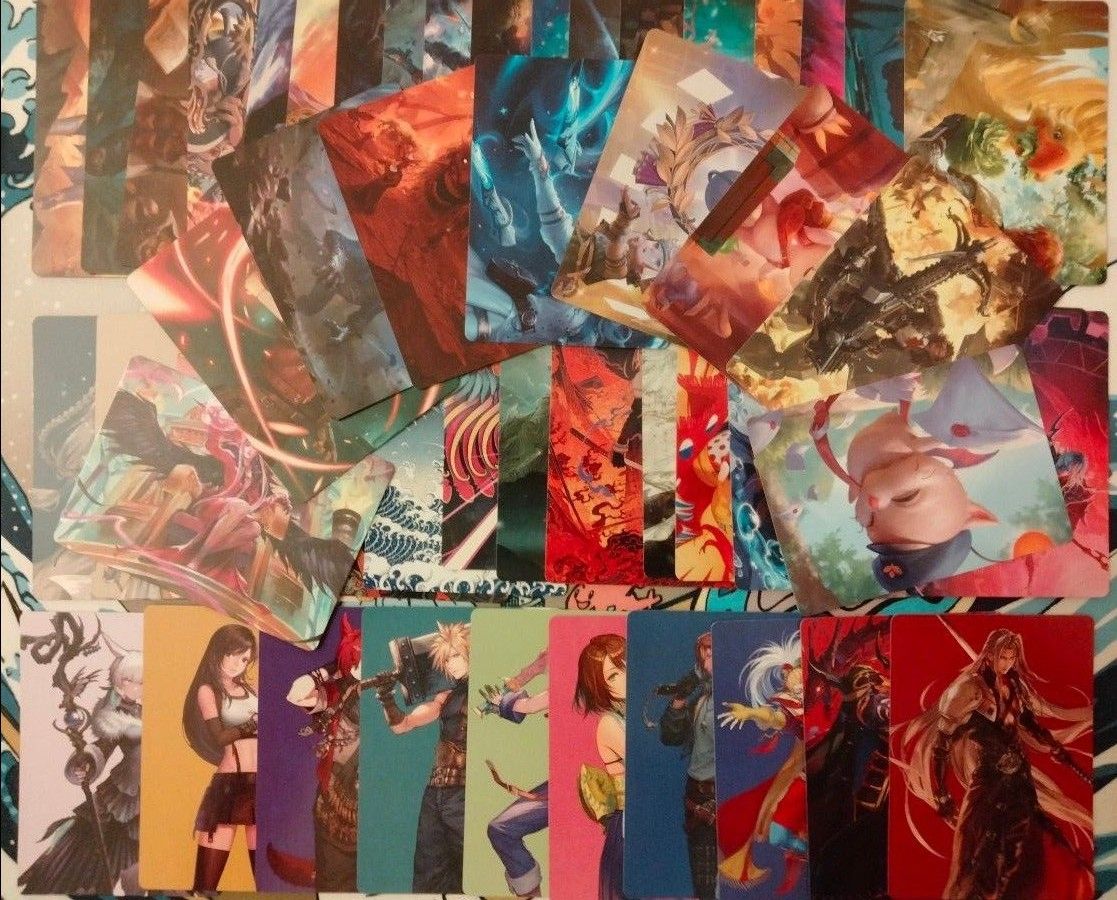 MTG ファイナルファンタジー アートカード コンプリートセット FIN MTG