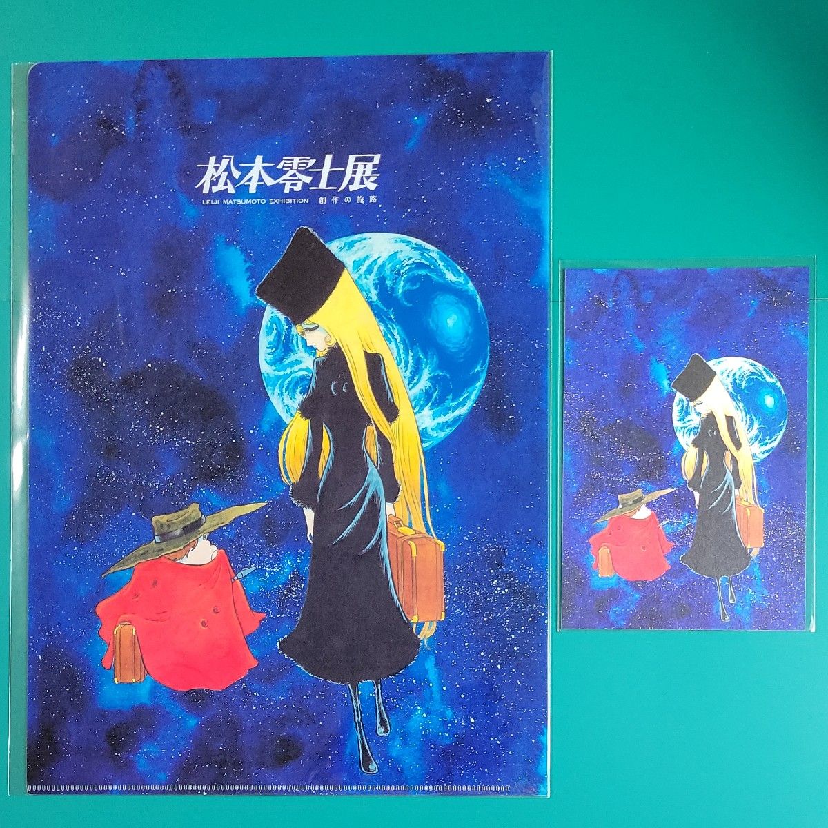 大量！？銀河鉄道999コースターセットとポストカード数十枚、カード