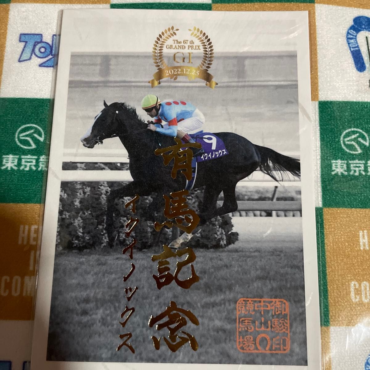 イクイノックス 額入りミニゼッケン 有馬記念 2022 競馬 ウマ娘 イク