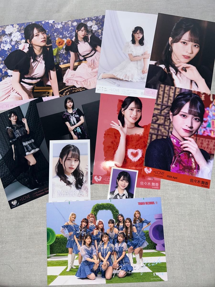 M*様 佐々木舞香 とくべチュ、して 歌唱衣装② M*様 佐々木舞香 と