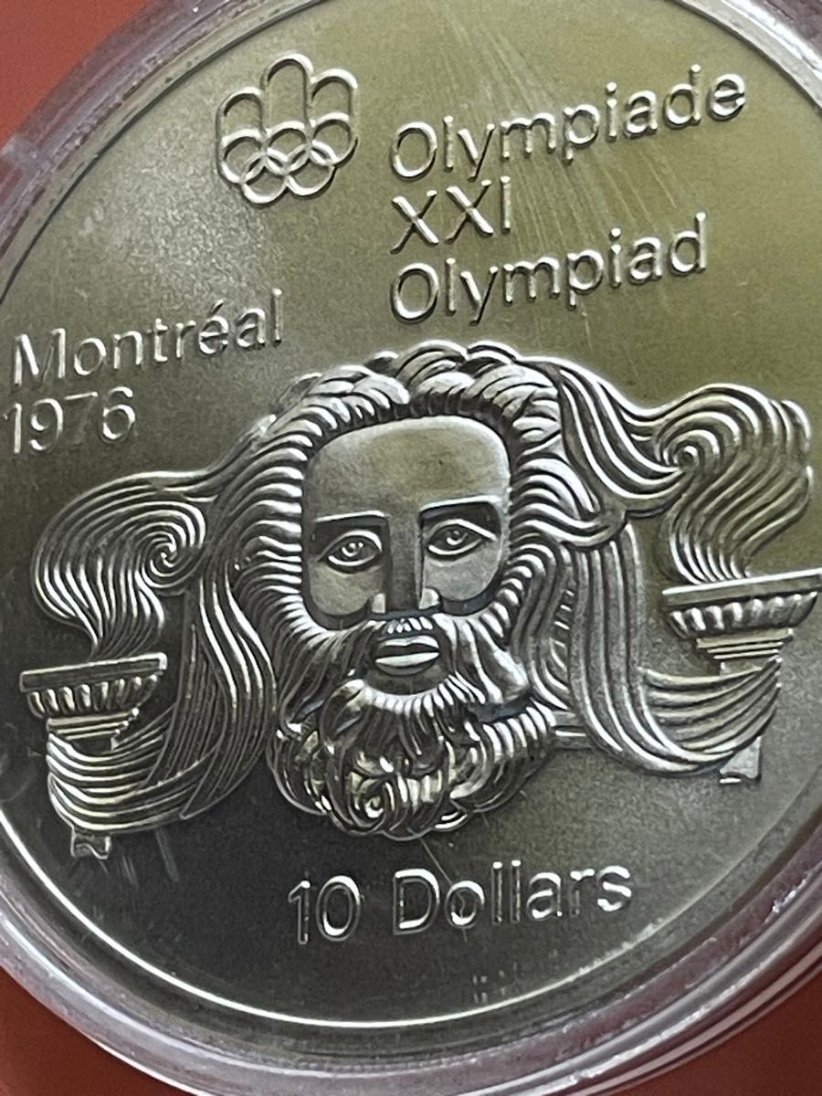 モントリオールオリンピック10ドル銀貨 1976年｜Yahoo!フリマ（旧