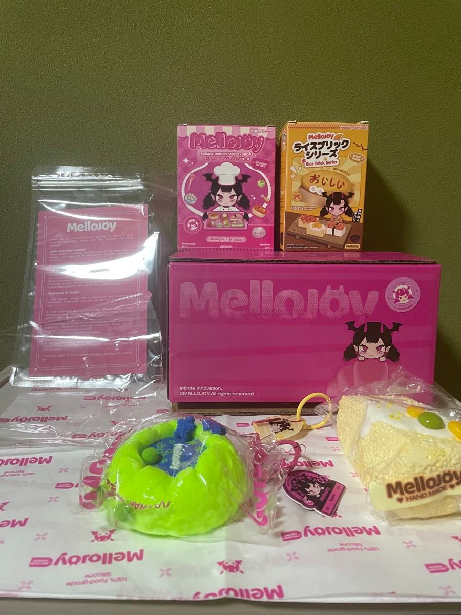メロジョイ mellojoy スクイーズ まとめ売り MelloJoy メロジョイ