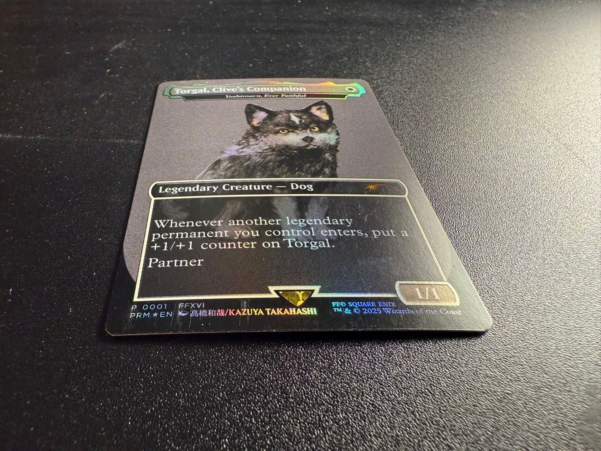 MTG Torgal, Clive's Companion プロモ foil Yoshimaru, Ever Faithful