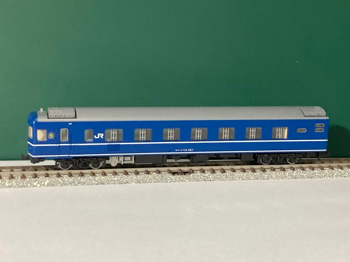 TOMIX 98644 スハネフ14 500 JR 14-500系客車(まりも)セットばらし