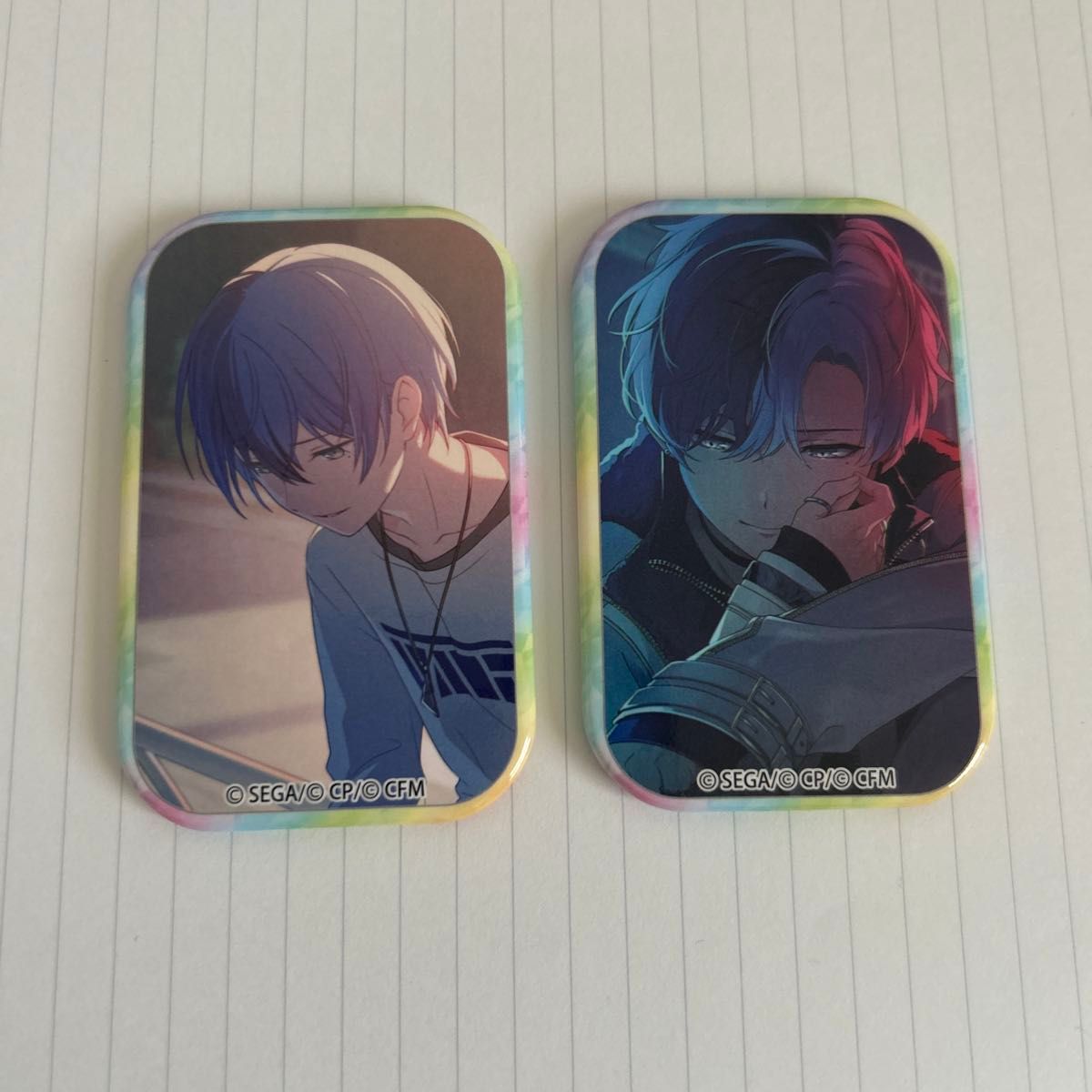 青柳冬弥 プロセカ グリッター缶バッジ vol.40 B プロセカ 青柳冬弥