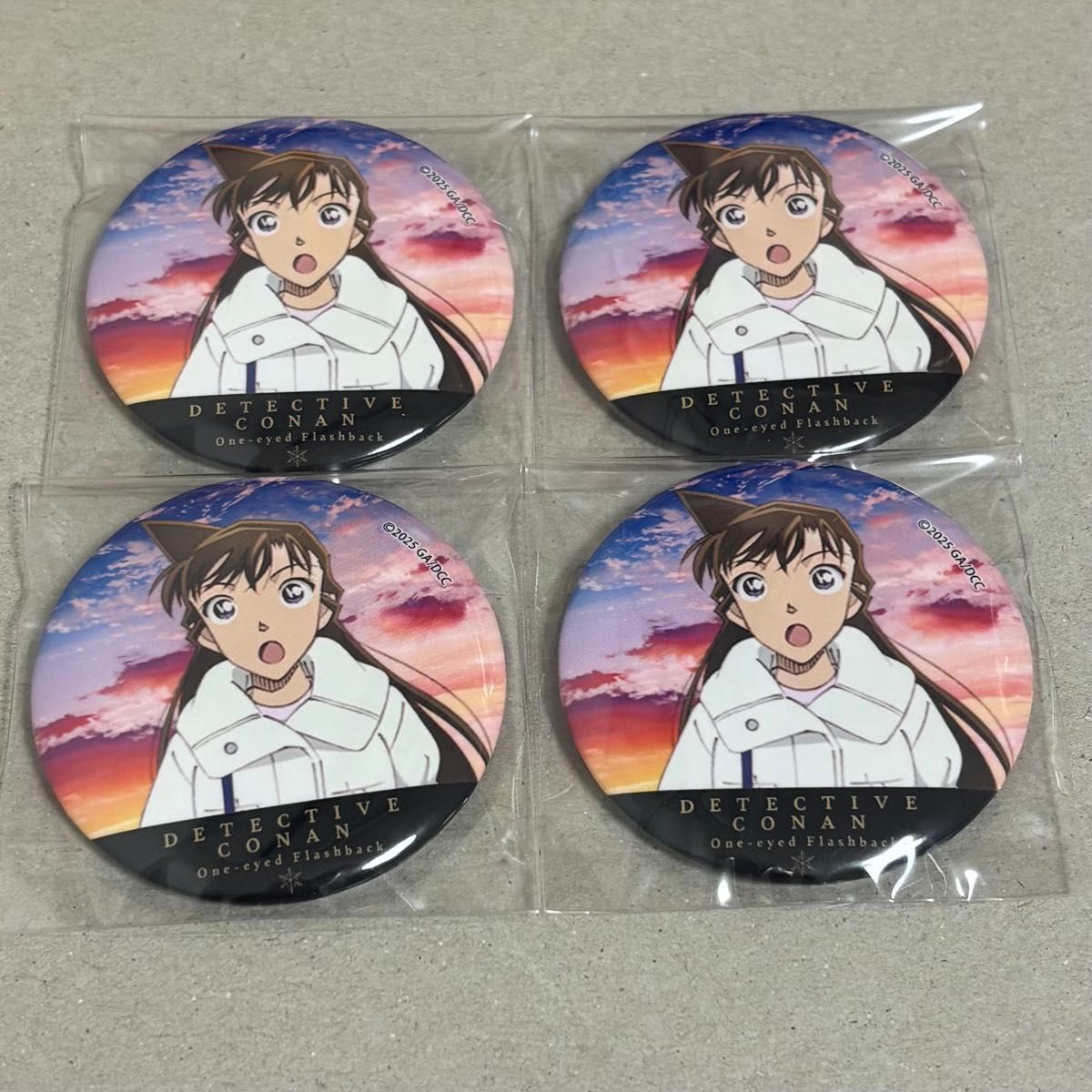名探偵コナン コンサート 2025 缶バッジ 音楽 毛利蘭 10個 名探偵
