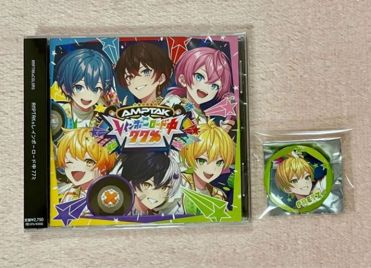 ぷりっつ 2nd 缶バッジ 72個 ザッカマートa3 痛バ AMPTAK×COLORS