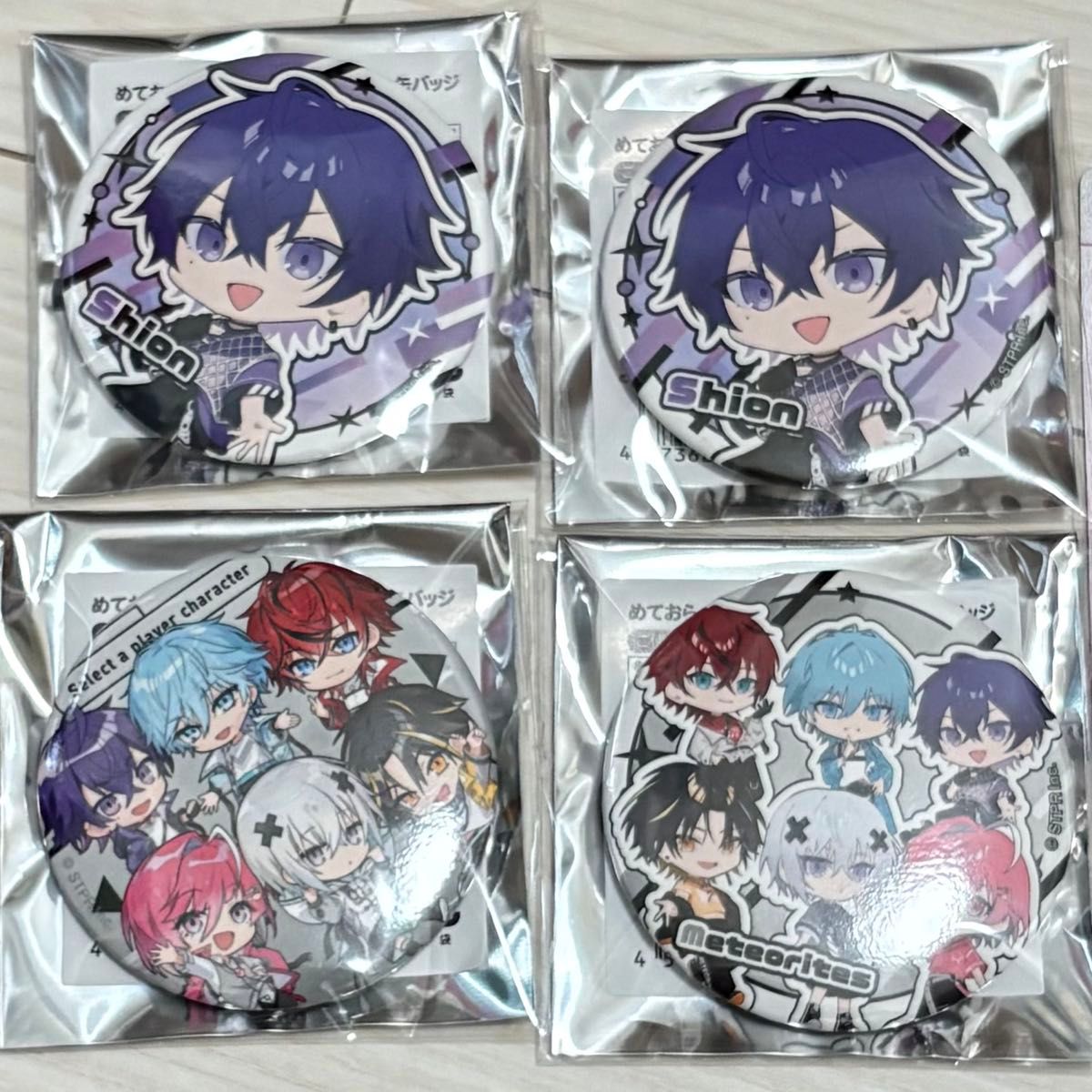 心音 Shion すとふぇす 2026 等身 めておら 缶バッジ 27点