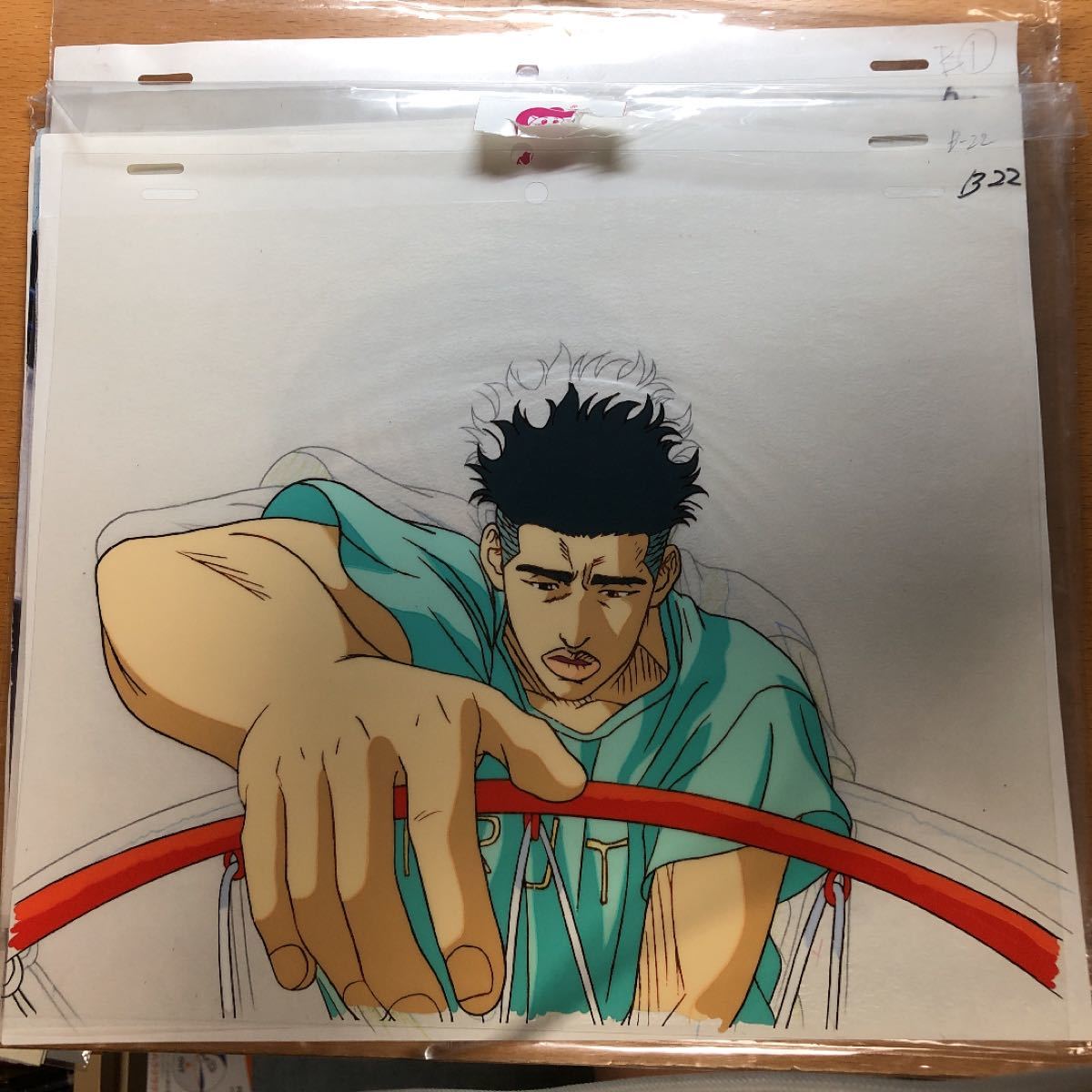 激レア品 スラムダンク セル画 スラムダンク】桜木花道 セル画＋下絵付
