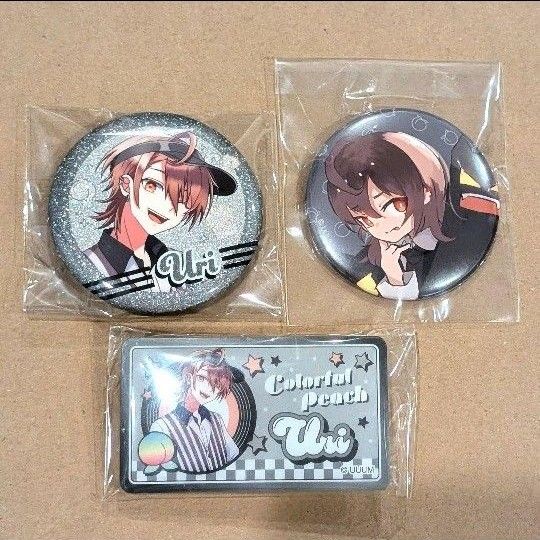 カラフルピーチ缶バッチ ダイナー パラピチ 直筆 カラフルピーチ から