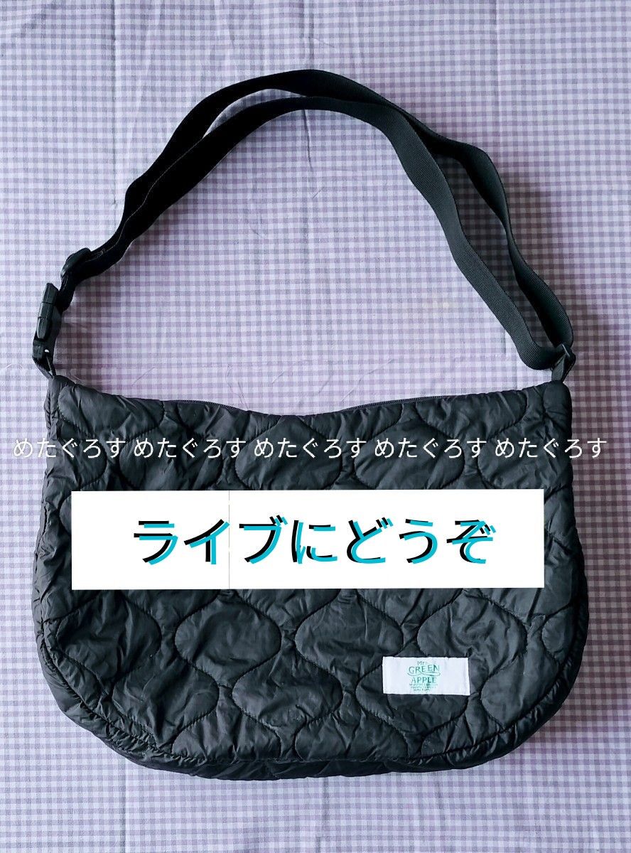 Mrs GREEN APPLE ミセスグリーンアップル キルティングバッグ L