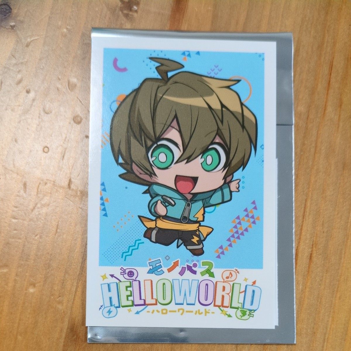 モノパス スマイル PUS 缶バッジ チェキ風カード SD 等身 モノパス