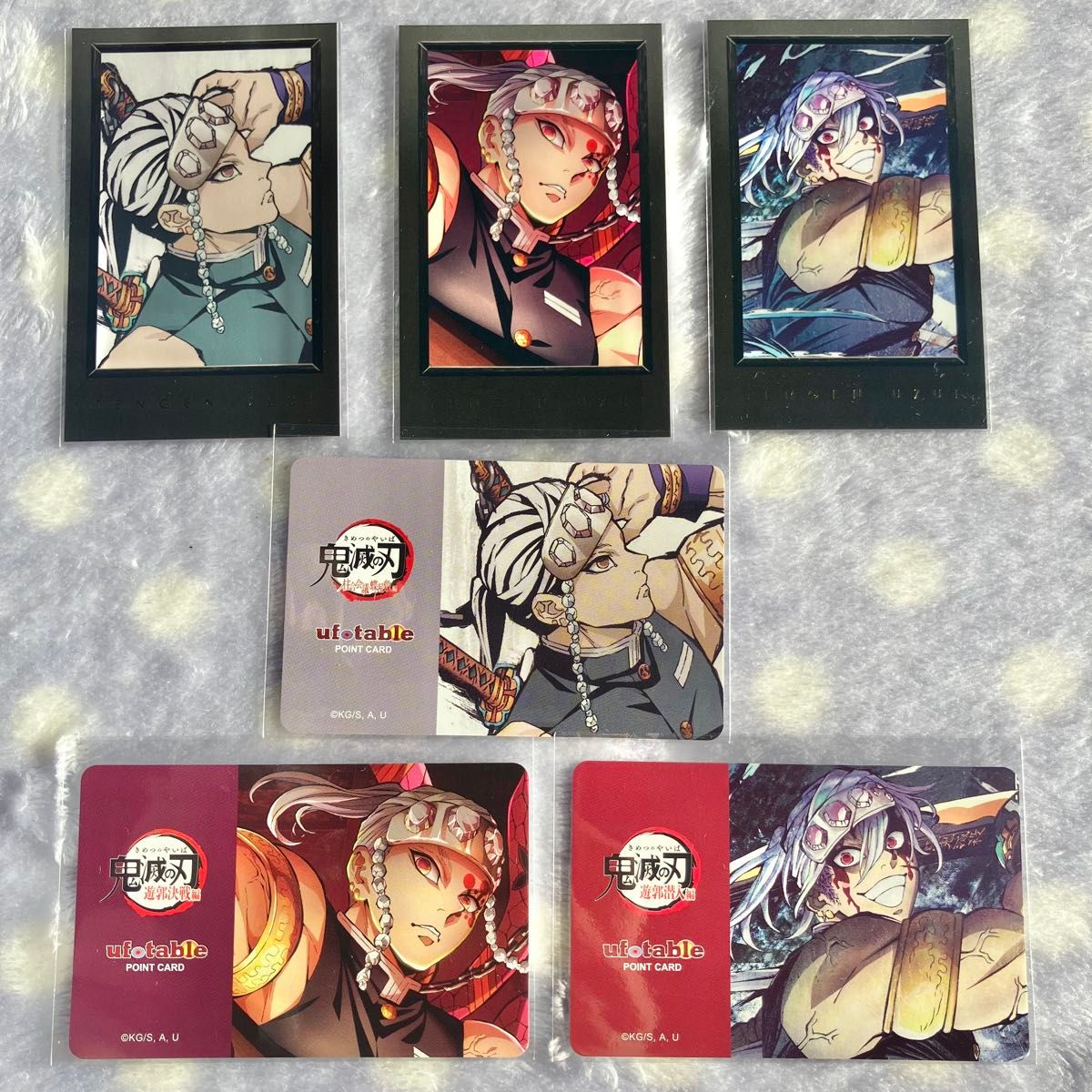 ね*】様 ショップ 鬼滅の刃 ufotable ダイニング 柱ダイニング チェキ