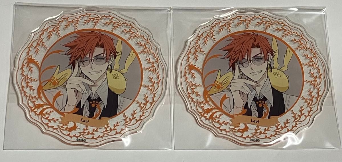 D.Gray-man カフェ アレン ラメアクリルコースター Dグレ ラビ 9点 D