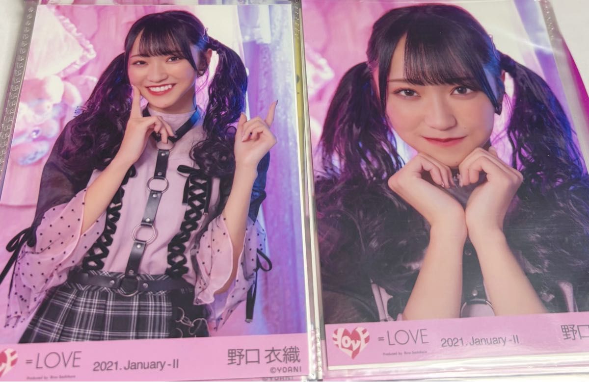 バラ売り⭕️ イコラブ 野口衣織 生写真 まとめ売り LOVE(イコラブ