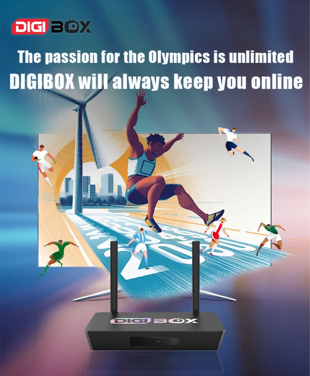最も人気あるテレビボックス DIGIBOX D3 PLUSライブテレビボックス