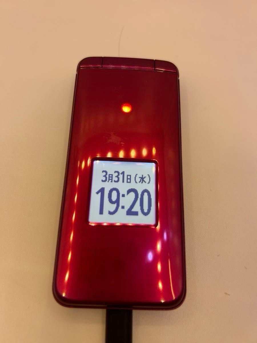 かんたんケータイ ライト KYF43 ワインレッド｜Yahoo!フリマ（旧PayPay