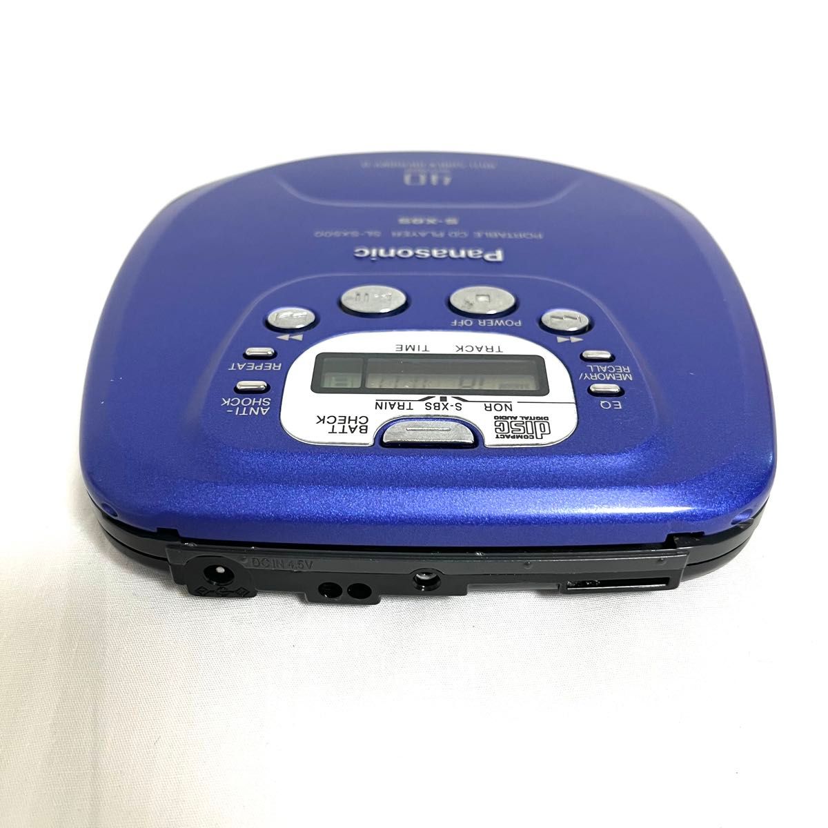 動作確認済】Panasonic ポータブルCDプレーヤー SL-SX500 ブルー