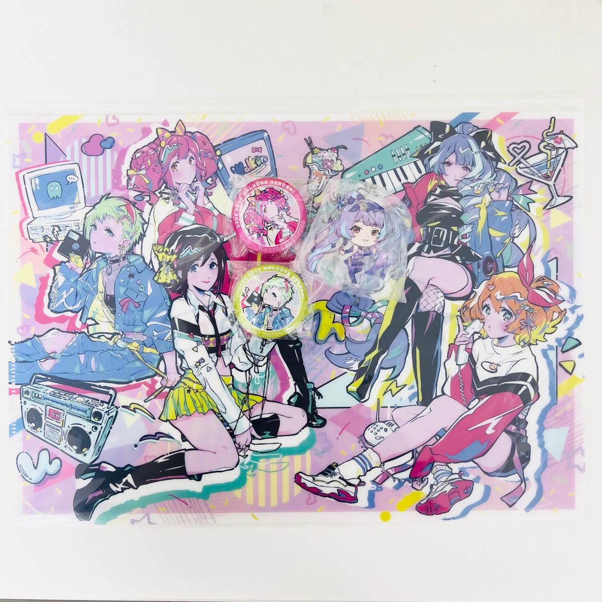 マクロスデルタ ワルキューレ マグネット アクリルキーホルダー