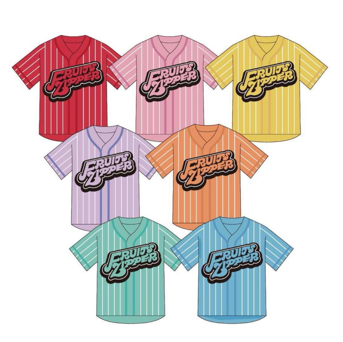 FRUITS ZIPPER 鎮西寿々歌 推しアピ3点セット 鎮西寿々歌 - FRUITS