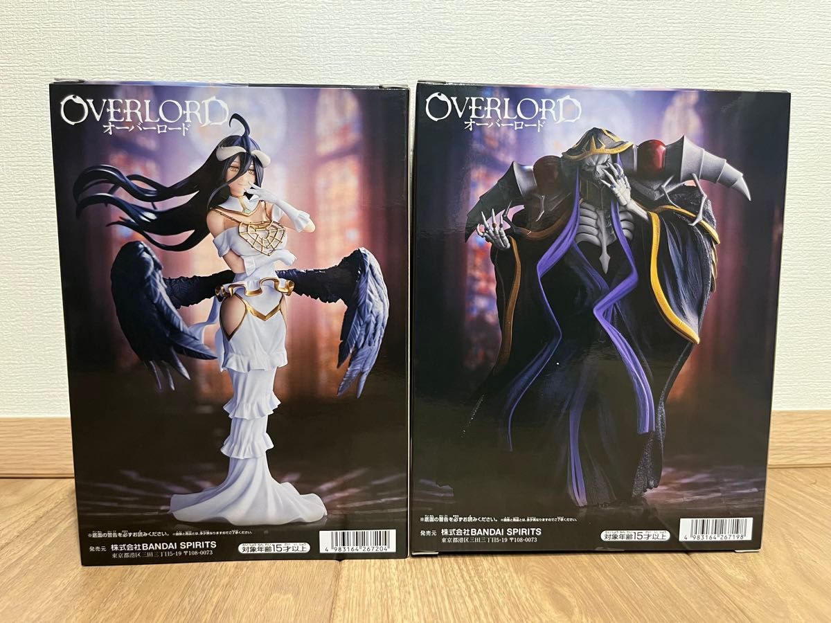 オーバーロード アインズ アルベド フィギュア 各5点セット オーバー