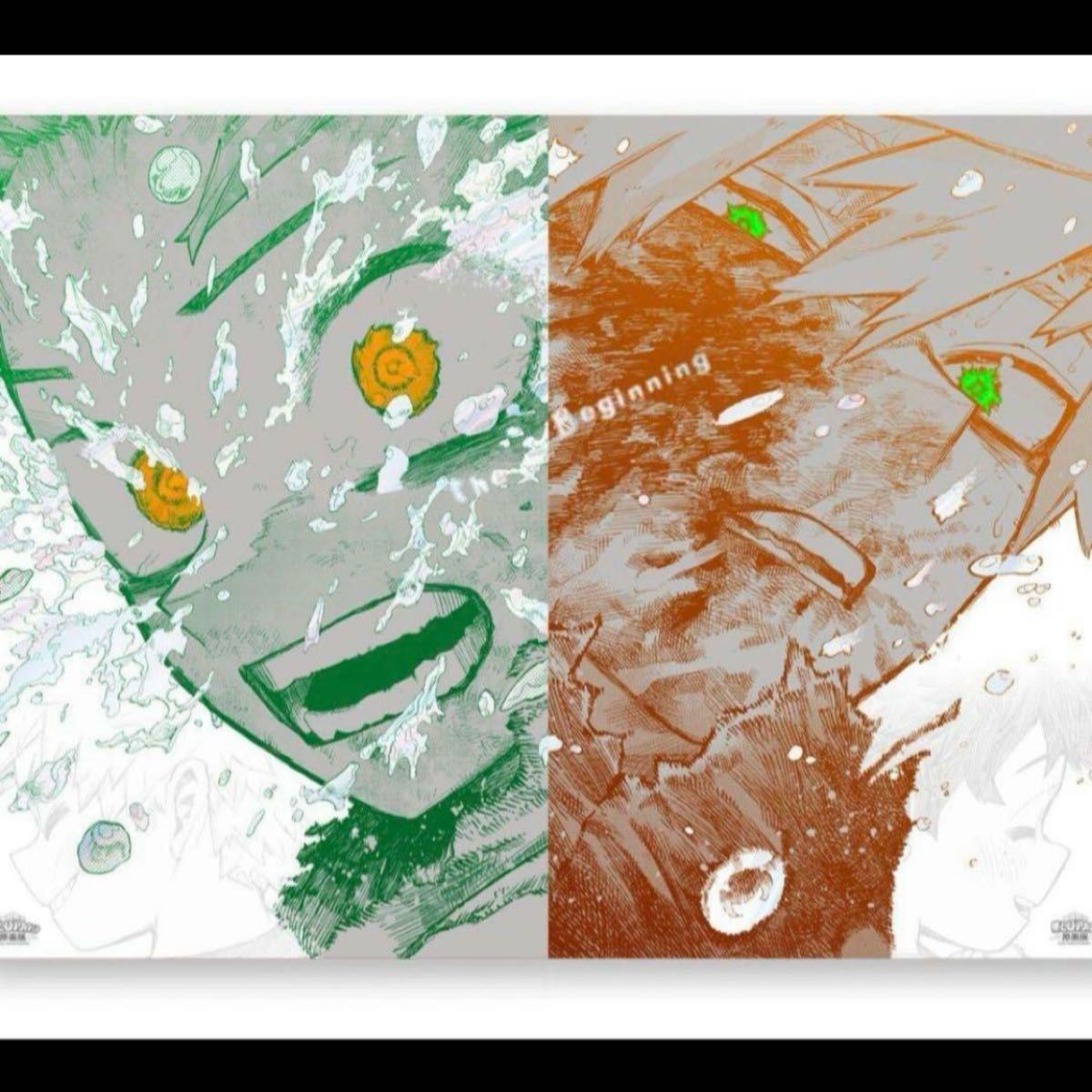 ヒロアカ原画展 A2アートポスター2枚セット【The Beginning】｜Yahoo