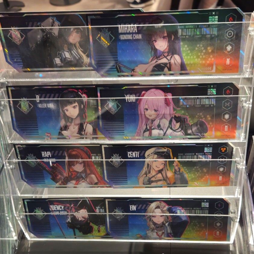 NIKKE 高級募集チケット 20枚セット ver 3 新品未開封 ポップアップ