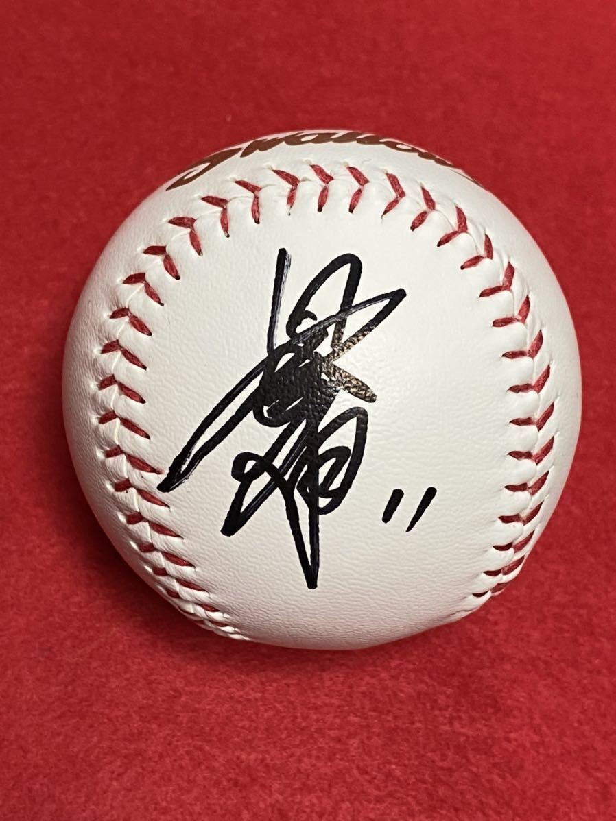 Yahoo!オークション - 東京ヤクルトスワローズ 11 奥川恭伸 直筆サイン