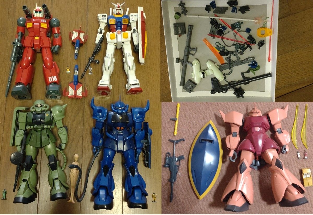 5品セット】MG ガンプラ まとめ売り 他 5品セット】MGガンプラ まとめ