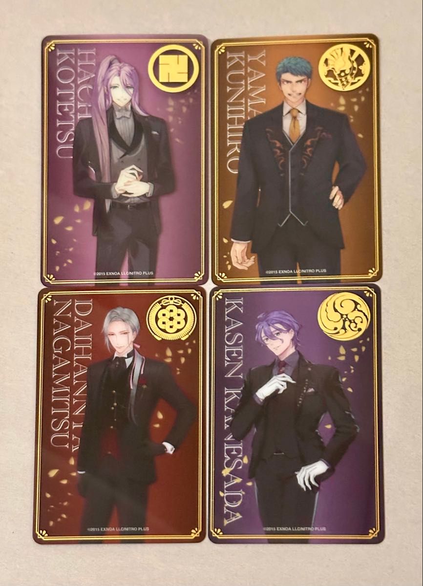 刀剣乱舞 大本丸博 2025 祝装箔押しクリアカード