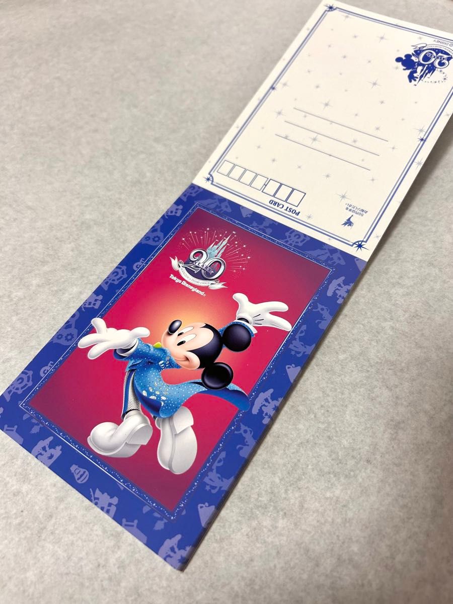 東京ディズニーランド20周年】ポストカードセット / 16枚入り / 記念