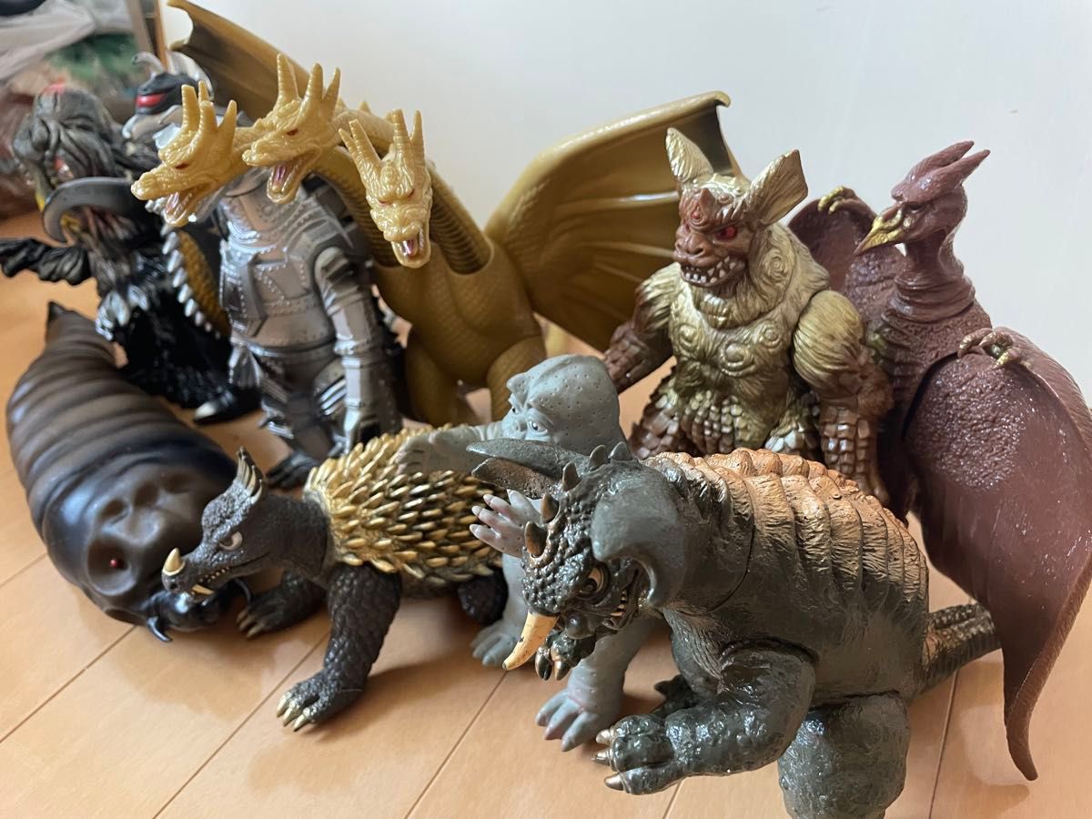 鎮座獣 バンプレスト ゴジラ ガメラ 10種セット 鎮座獣 バンプレスト