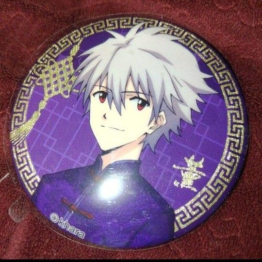 エヴァ 缶バッジ 渚カヲル 碇シンジ タワレコ エヴァ 缶バッジ 渚