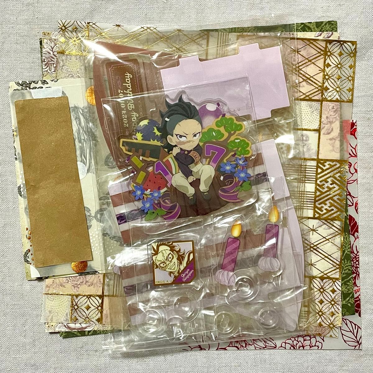 鬼滅の刃 誕生祭 2024 ケーキ型 アクリルスタンド 不死川玄弥｜Yahoo