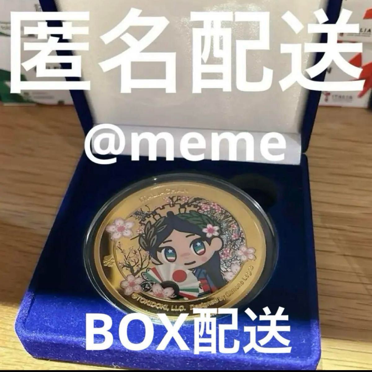 新品未使用】イタリアちゃん 記念コイン メダル 大阪万博限定 イタリア