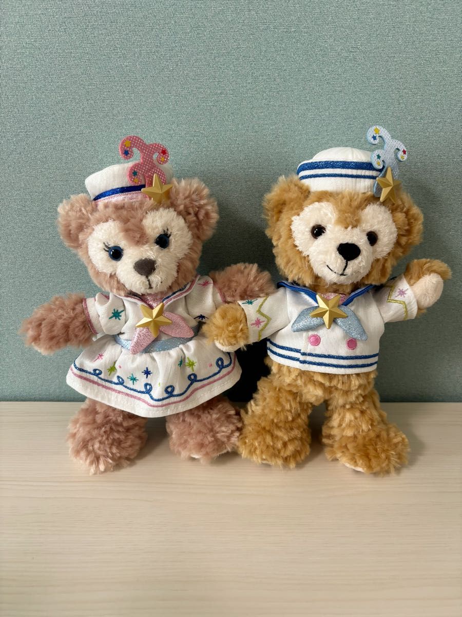 タグ付き ディズニーシー ダッフィー シェリーメイ 20周年 ぬいぐるみ