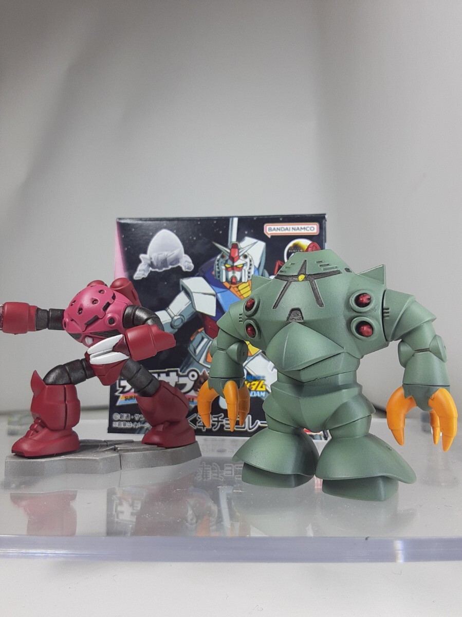 チョコサプ 機動戦士ガンダム ゾック 全塗装 ガンプラ 完成品 食玩