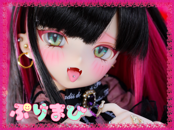 imomodoll 1/4 miko カスタムヘッド+手描きアイ