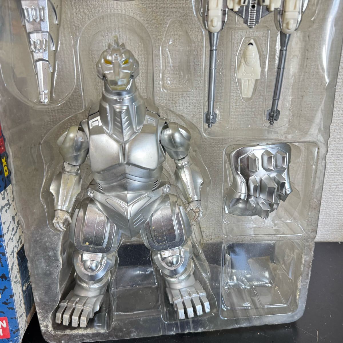 DX超電装獣メカゴジラ バンダイ ライト＆サウンド 箱付き ジャンク