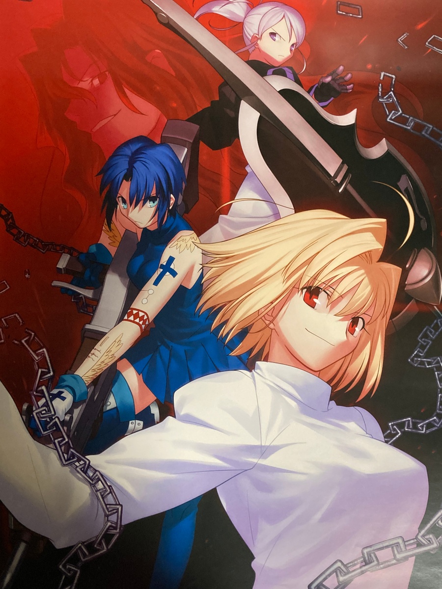 絶版 / 希少品】月姫 B2ポスター アルクェイド シエル TYPE-MOON 公式