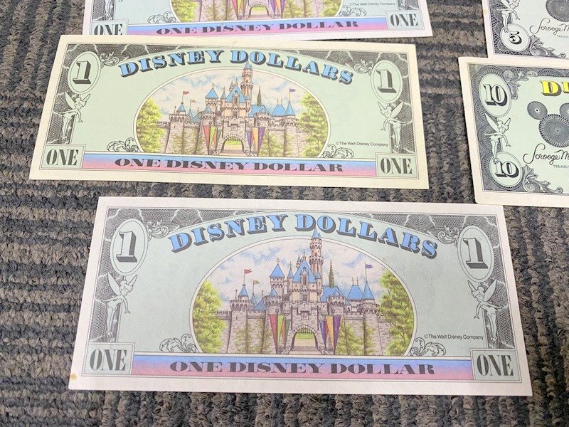 Disney dollar ディズニー ドル ミッキーマウス5枚セット 【公式通販】