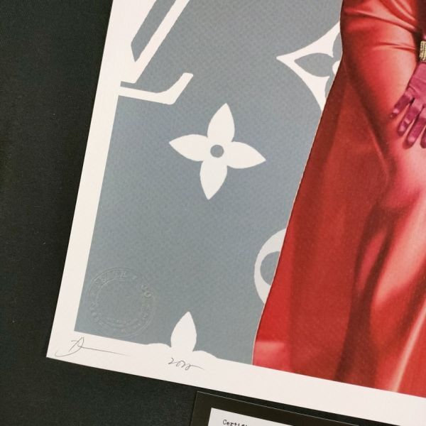 AM45 DEATH NYC 世界限定ポスター 現代アート ポップアート Marilyn