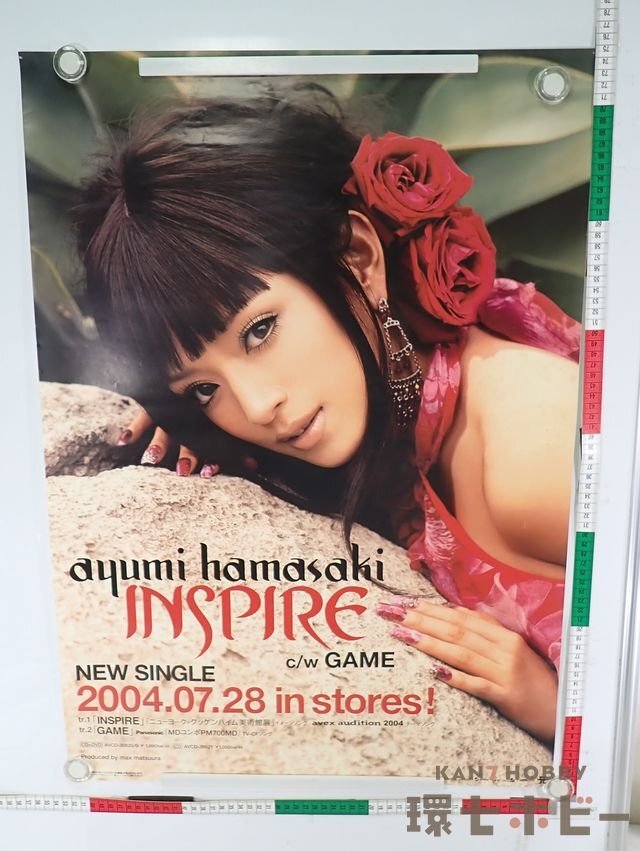 美品】 浜崎あゆみ ayu-mi-x 4 告知ポスター B2 美品】 浜崎あゆみ ayu