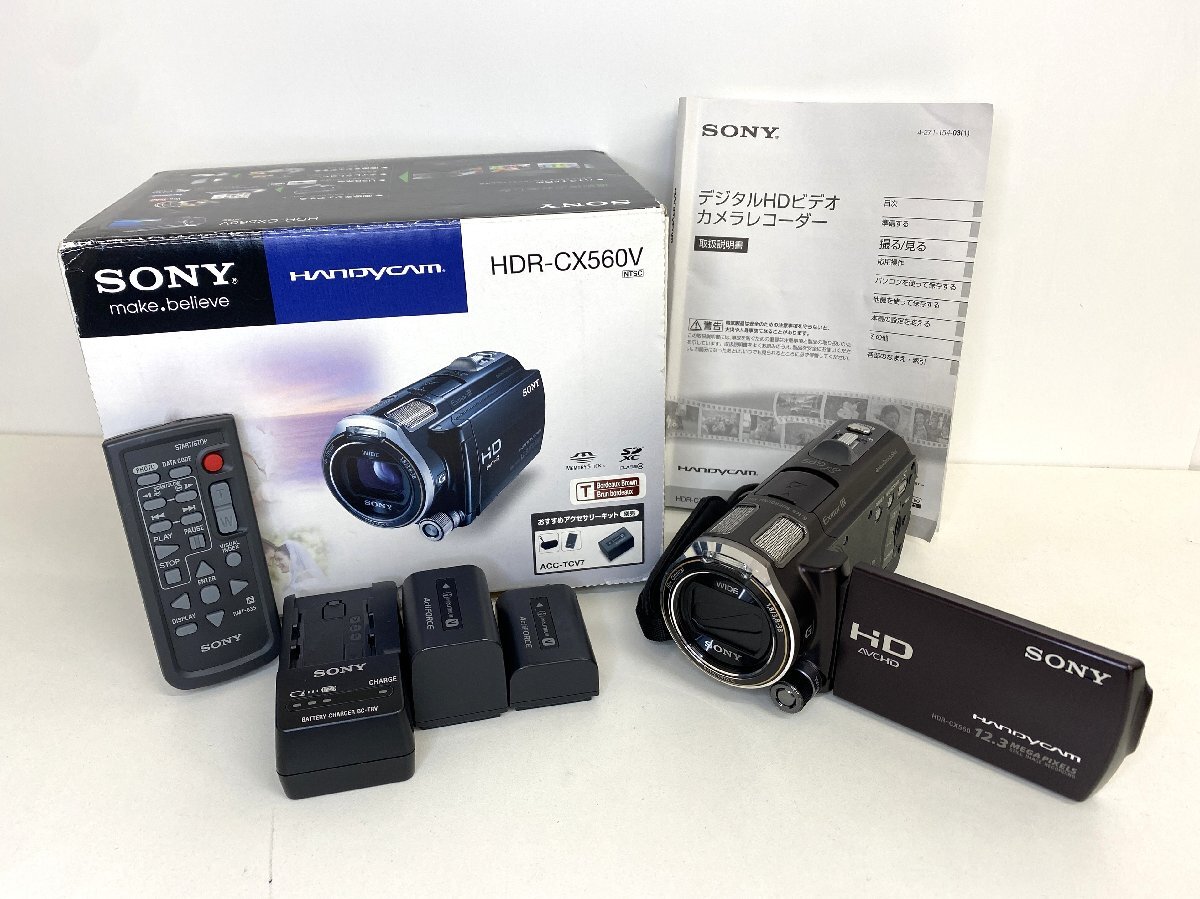 希少 ソニーデジタルビデオカメラ SONY HDR-HC1 動作品 Mini DV ソニー