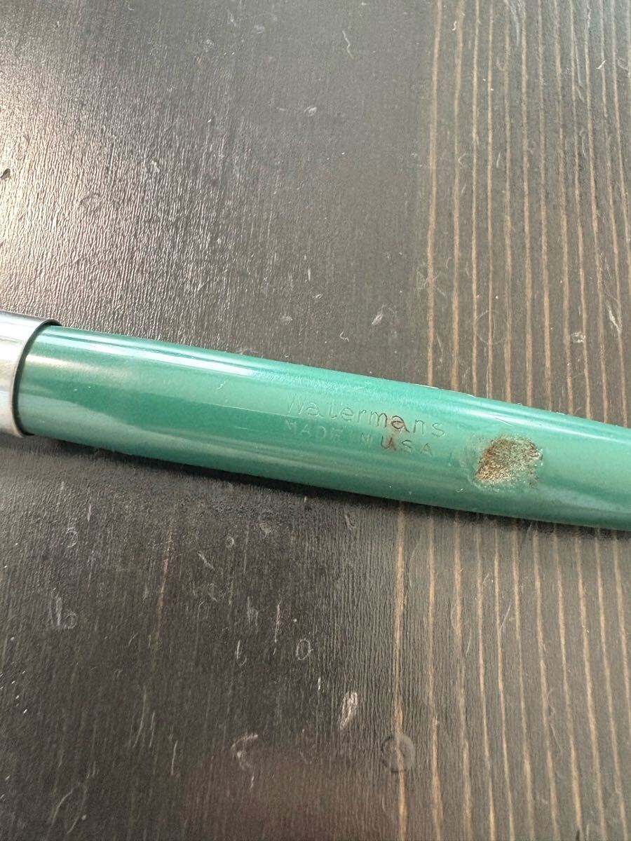 万年筆 watermans メイドインU.S.A 101AL 14KT 万年筆 watermans