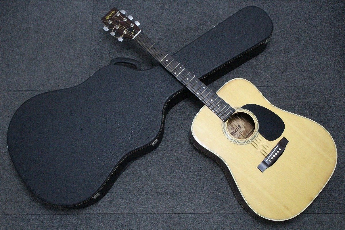 2025，人気SALE】 Morris アコースティックギター w-18 ハードケース