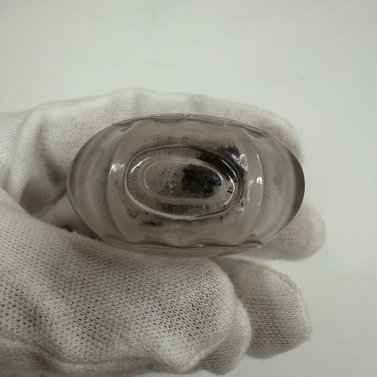 GY-中国古美術 時代物 鼻煙壺 瑪瑙 色絵 水晶 在銘 彫刻 唐物 中国